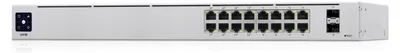 Produktbild von Ubiquiti UniFi 16-Port PoE, Managed, L2/L3, Gigabit Ethernet (10/100/1000), Power over Ethernet (PoE), Rack-Einbau, 1U