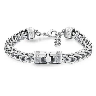 Zdjęcie produktu dla Bransoletki Brosway Silver Collection Knocker - męskie