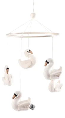 Produktbild von Sebra Baby Mobile – Swans