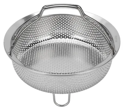 Image de Omgoods - Panière vapeur pliable en acier inoxydable pour les légumes