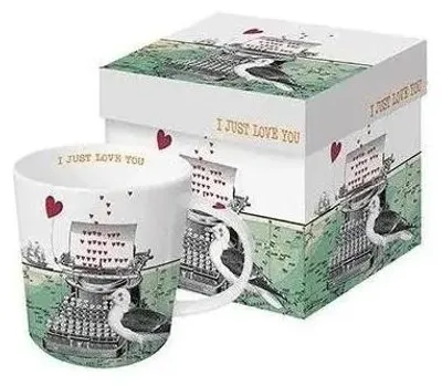 Obrázek produktu pro Porcelánový hrnek Love You 350 ml – PPD PaperProducts Design