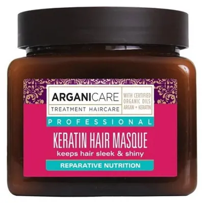 Obrázek produktu pro ArganiCare Keratin, krémová maska na vlasy, vyživující a regenerující, 500 ml