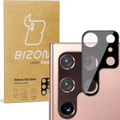 Produktbild von Bizon Glaslinse für Galaxy S22 Ultra, 2 Stück