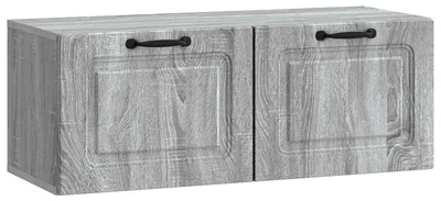 Produktbild von Wandmontierter TV-Schrank Graues Sonoma 78,5 x 31 x 30 cm