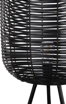 Produktbild von Olucia - PINAR - Stehlampe - Schwarz