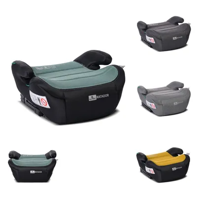 Zdjęcie produktu dla Lorelli fotelik samochodowy podwyszajcy Matador Green Pine 125-150 cm i-Size Isofix 1007173-2407