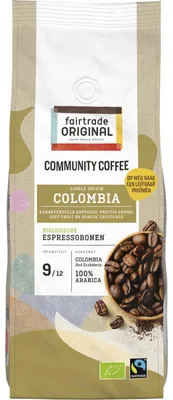 Produktbild von Fairtrade Original Colombia  Espressobohnen 500g – Nachhaltiger Espresso