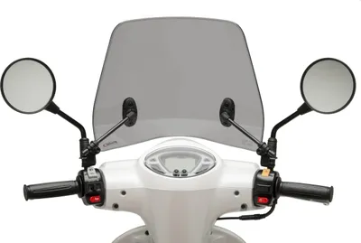 Produktbild von PUIG Verkehrsscreen Licht Rauch 310x370mm für Sym