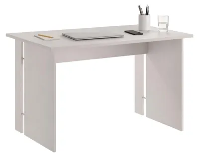 Produktbild von Runin - Schreibtisch, 119x78x75h cm Beige, ein Regal