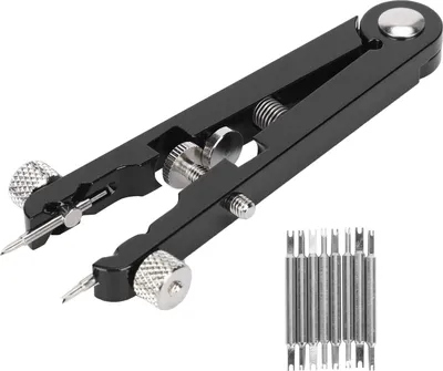 Produktbild von Uhrenarmbandzange, V-Typ Uhrenarmband-Federstegzange, Uhrenarmbandentfernungszangen-Entferner Werkzeug Zum Austauschen, Uhrenreparaturwerkzeug