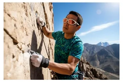 Produktbild von Bergbrille Gletscherbrille Schneebrille Skibrille Schutzbrille mit Kontrastverstärkung