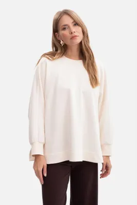 Obrázek produktu pro BeWear Dámská mikina bez zapínání Carage B306 ecru L/XL