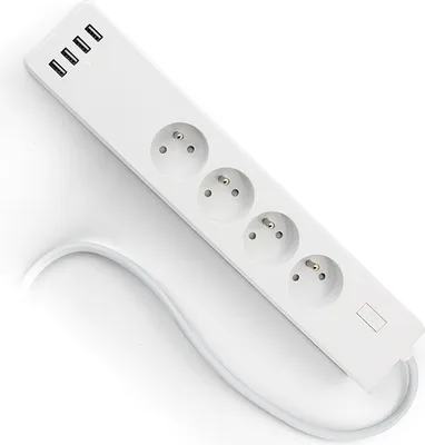 Produktbild von Caliber Smart Socket mit USB - Switch - App -Betrieb - Google Home, Amazon Alexa und Siri (HWP302FU)