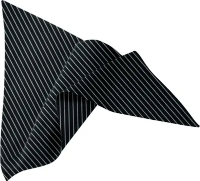 Produktbild von Halstuch B 115 x L 75 x L 75cm Fb. Nadelstreifen : Nadelstreifen : 100% Baumwolle 230 g/m² (11)