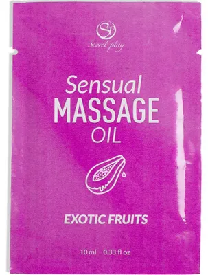 Produktbild von Secretplay - Einzeldosis Massageöl Mit Exotischen Früchten 10 Ml