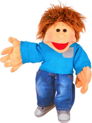 Produktbild von Living Puppets Handpuppe 65cm Katie Kickflip W768