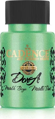 Produktbild von Cadence - Metallic Acrylfarbe - Dora - 50ml Lebendiges-Grün