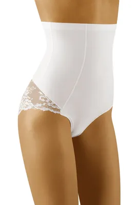 Produktbild von Wolbar damen slip hoher bund shapewear wb423, weiß, l