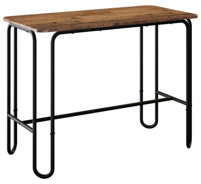 Zdjęcie produktu dla Stół jadalniany vidaXL, 100 x 50 x 75 cm, płyta drewnopochodna, drewno z recyklingu, kształt prostokątny