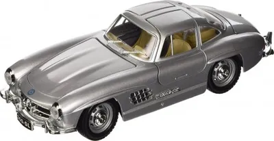 Obrázok produktu pre Bburago 18-22023 - Model auta - Mercedes-Benz 300SL 1954 (strieborný, mierka 1:24)