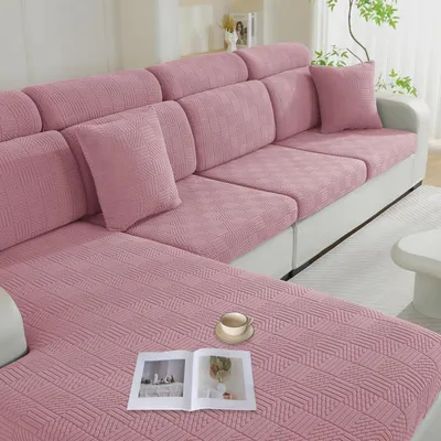 Obrázek produktu pro Potah na sedák, elastický, růžový, pro 1 sedadlo, protiskluzový, ochranný, materiál: polyester/Elastan