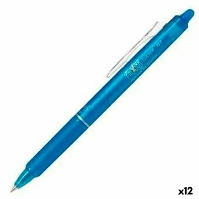 Obrázek produktu pro Pero Pilot Frixion Clicker se stíratelným inkoustem světle modré 0,4 mm 12 kusů
