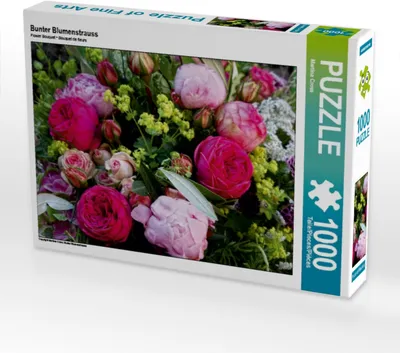 Produktbild von Calvendo Bunter Blumenstrauss 1000 Teile Puzzle quer 640x480mm, Cross Martina; 7310557