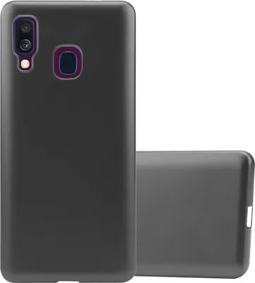 Obrázek produktu pro Cadorabo Ochranné pouzdro pro Samsung Galaxy A40 Grey Pouzdro na mobilní telefon TPU Silikonové pouzdro Kryt Pouzdro