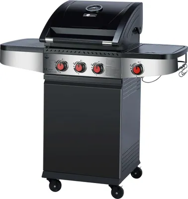 Produktbild von El Fuego Gasgrill "Houston" mit 3 Brenner je 3,0 kW +1 Seiten Brenner 2,5 kW