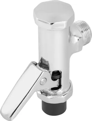 Produktbild von ADGO® Druckspüler WC 3/4Zoll Silber Spülen Automatisches Urinal Toilettenspülung