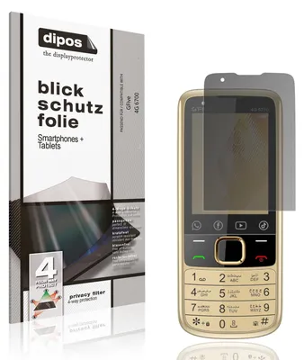 Produktbild von Blickschutzfolie für GFive 4G 6700 matt Schutzfolie Folie Display Schutz dipos