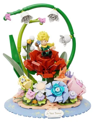 Immagine prodotto di Pantasy – Il Piccolo Principe – La storia della rosa – Blocchi da costruzione, 304 pezzi