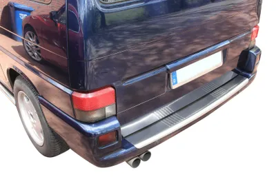 Für VW T4 ab 1996-2003 LADEKANTENSCHUTZ Edelstahl MATT Leiste Schutz in der Farbe von Recambo e.K.