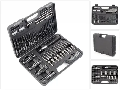 Obrázek produktu pro DeWALT DT0109-QZ, Vrtačka, Sada vrtáků, Zdivo, Kov, Dřevo, Čína, 109 kusů