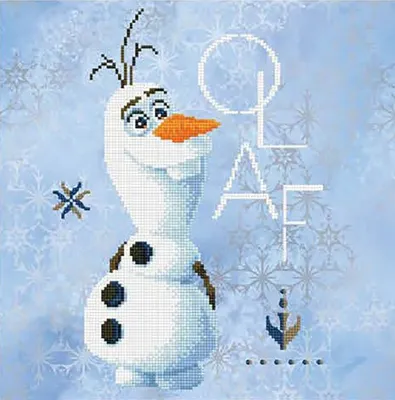 Image de Diamond Dotz Disney Frozen 2 Olaf 40x40 cm