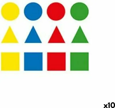 Immagine prodotto di Adesivi Apli Gomets Geometrici Colorati 12 fogli (10 pezzi)