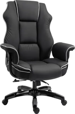 Obrázek produktu pro Vinscetto Vinsetto ergonomická kancelářská židle s funkcí naklápění otočná židle výškově nastavitelná koženka 921-349