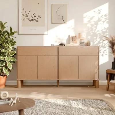 Produktbild von Kommode SENA mit Schubladen, Stilvolle Aufbewahrung für Wohnzimmer und Schlafzimmer 180 cm