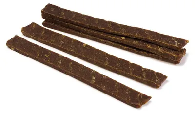 Obrázok produktu pre Arquivet – jahňacie prúžky pre psov, 100 g (1 ks)