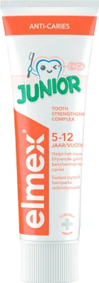Produktbild von Elmex Junior Zahnpasta für Kinder von 5-12 Jahren, 75 ml