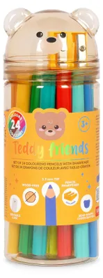 Obrázok produktu pre Súprava farebných ceruziek LEGAMI - TEDDY BEAR