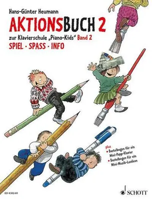 Produktbild von Piano Kids Band 2 + Aktionsbuch 2. Klavier.