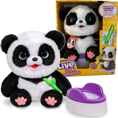 Image de Little Live Pets : ChuChu Pando interactif avec pot