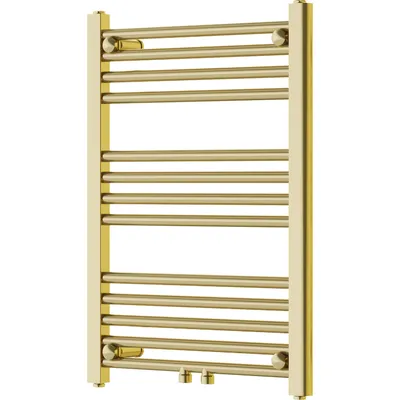 Zdjęcie produktu dla Mexen Mars grzejnik łazienkowy 700 x 500 mm, 224 W, złoty - W110-0700-500-00-50