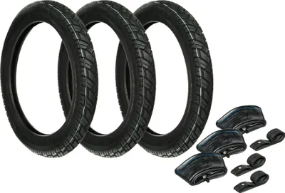 Produktbild von Set: 3x Reifen 2.75 x 16 Vee Rubber 094 + 3x Schläuche + 3x Felgenband