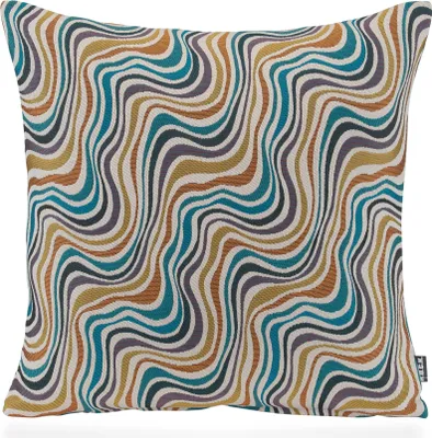Produktbild von H.O.C.K. Baptiste Dekokissen 50x50cm retro bunt