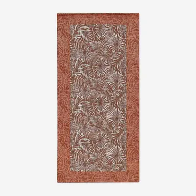 Obrázok produktu pre Velúrový protišmykový koberec MALESIA 55X140 cm RUST | GalleriaFarah1970