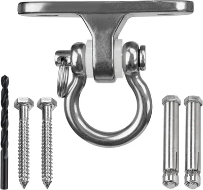 Produktbild von Deckenhaken 453 kg, Edelstahl, Set, für Hängematte