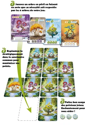 Zdjęcie produktu dla Gigamic TREETOPIA, Gra karciana, 8 lat(a), 20 min, 20 min