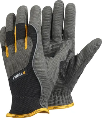 Produktbild von Handschuh aus Synthetikleder TEGERA 9125 | 6 Paar schwarz, Cat.II, 2131X, Gr. 10